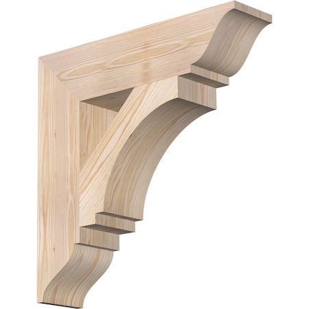 Ekena Millwork Imperial Traditional Smooth Bracket, Douglas Fir, 5 1/2"W x 24"D x 24"H BKT06X24X24IMP01SDF